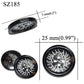 10 pieces 25 mm large matte round fashion resin buttons sewing accessories for coats suits decorative fancy button handmade 4 holes