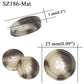 10 pieces 25 mm large matte round fashion resin buttons sewing accessories for coats suits decorative fancy button handmade 4 holes