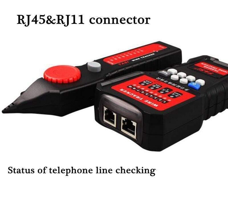 TA8866A RJ11 RJ45 8P 6P Telephone Cable Tracker Network Cable Tester Detector Line Finder
