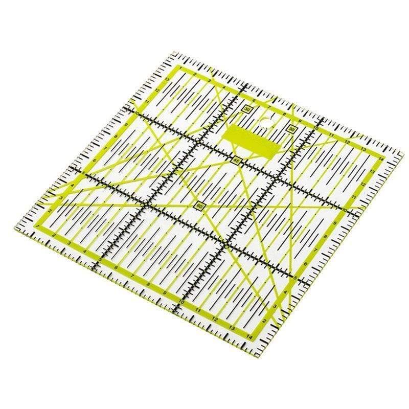 Scale Tailor Sewing Art Craft Sewing Tool Accessories DIY Hand Tool 1 Piece Patchwork Ruler Square Fan Shape