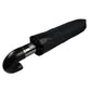 Leather curved handle men's automatic business umbrella men windproof black large auto umbrellas parasol rain paraguas