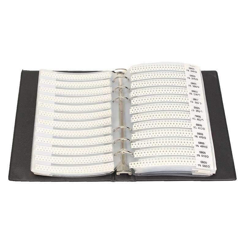 Gesamt 5525PCS 221Werte 0805 Chip-Widerstände Sortiment Kit-Musterbuch Widerstandsset Kostenloser Versand Elektronikkomponente