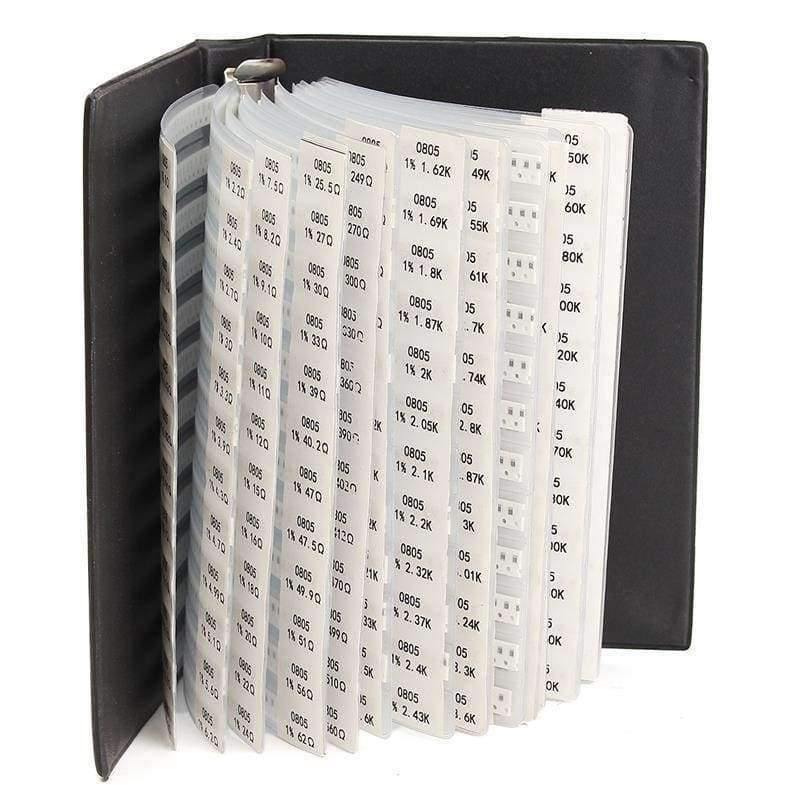 Gesamt 5525PCS 221Werte 0805 Chip-Widerstände Sortiment Kit-Musterbuch Widerstandsset Kostenloser Versand Elektronikkomponente