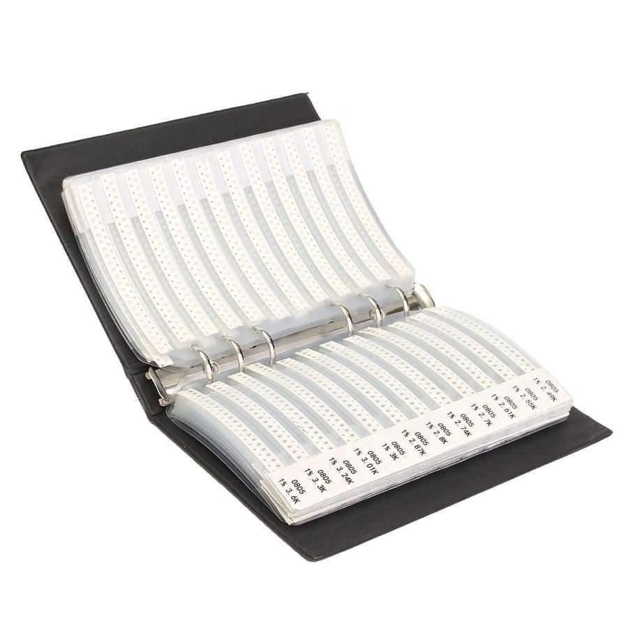 Gesamt 5525PCS 221Werte 0805 Chip-Widerstände Sortiment Kit-Musterbuch Widerstandsset Kostenloser Versand Elektronikkomponente