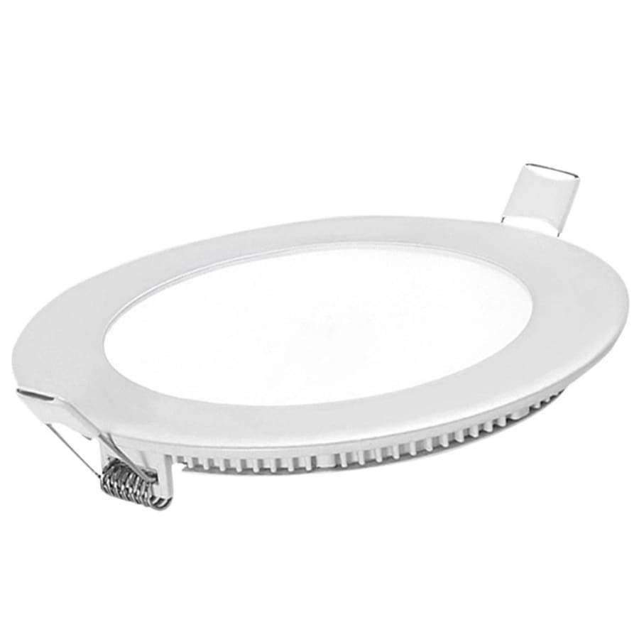 TSLEEN Runde Einbau-Deckenleuchte LED Panel Downlights Wohn-/Gewerbeleuchte 4W 9W 12W 24W Kalt/Warm Weiße LED Downlight