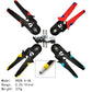 Tubular Terminal Crimping Tool Mini Electrician Pliers Hand Tools HSC8 6-4 0.06-10mm2 28-7AWG High Precision Pliers Set