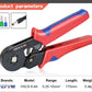 Tubulare Terminal Crimping Tools Mini Electric Pliers HSC8 6-4A/6-4 0.25-10mm² 23-7AWG 6-6 0.25-6mm² High Precision Clamp Sets