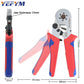 Tubulare Terminal Crimping Tools Mini Electric Pliers HSC8 6-4A/6-4 0.25-10mm² 23-7AWG 6-6 0.25-6mm² High Precision Clamp Sets