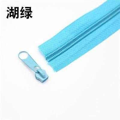 5Meter 5# Nylon spiral zippers for DIY sewing projects bags shoes clothing accessories available in 24 colors