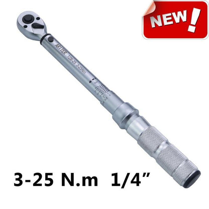 Torque Wrench 0.5-500N.m 1/4 3/8 1/2 Square Drive High Precision Vehicle Bicycle Repair Hand Tools Wrench Torque Wrench