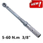 Torque Wrench 0.5-500N.m 1/4 3/8 1/2 Square Drive High Precision Vehicle Bicycle Repair Hand Tools Wrench Torque Wrench