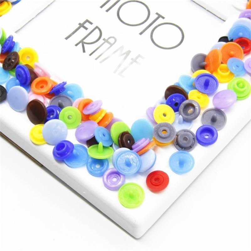 U-Shape Closure Snap Pliers & 360 Sets T5 Snap Buttons Plastic Buttons Kit Snap Buttons Fabric Buttons DIY Sewing and Craft Tool