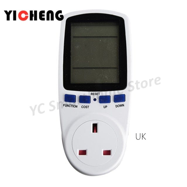 EU US UK Meter Power Monitoring Voltage Measurement Power Measurement Socket Type mete wattmeter Power Analyzer kWh