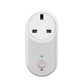 QIACHIP UK US EU Stecker WiFi Smart Home Steckdose App-Steuerung Hausgeräte Arbeiten mit Amazon Alexa Google Home Timer