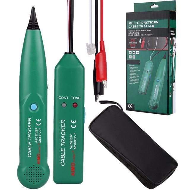 AIMOmeter MS6812 LAN network cable tester telephone cable tracker with AVD06 voltage detector