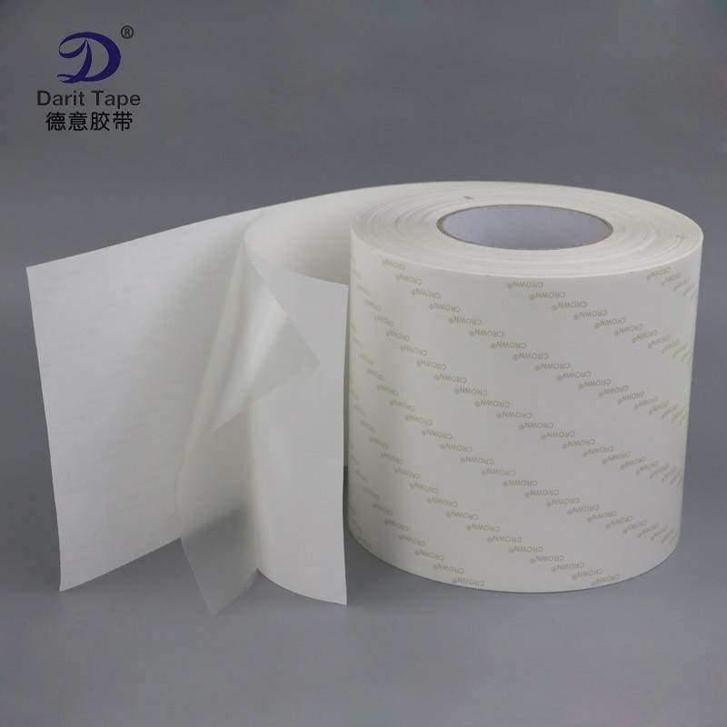 Ultratransparent stronger PET seamless double-sided tape double-sided release paper double-sided adhesive