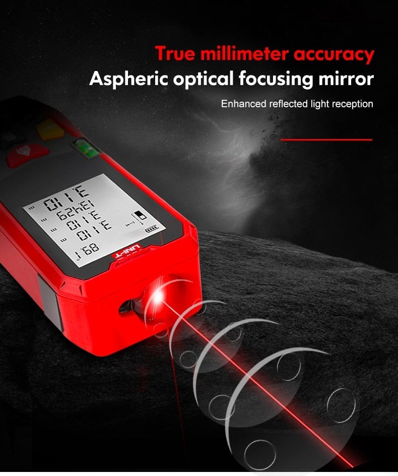 UNI-T Handheld Laser Distance Meter 40M 50M 60M 80M Laser Tape Construction Measuring Device Electronic Ruler