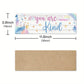 4 Stück Inspirierende Zitate Holzschild, Du bist freundlich Du bist klug Du bist tapfer Du bist geliebt, Märchen Prinzessin Wandkunst Dekor für Zuhause Kinderzimmer Schlafzimmer Kindergarten, 29,97 x 9,91 cm Geschenke