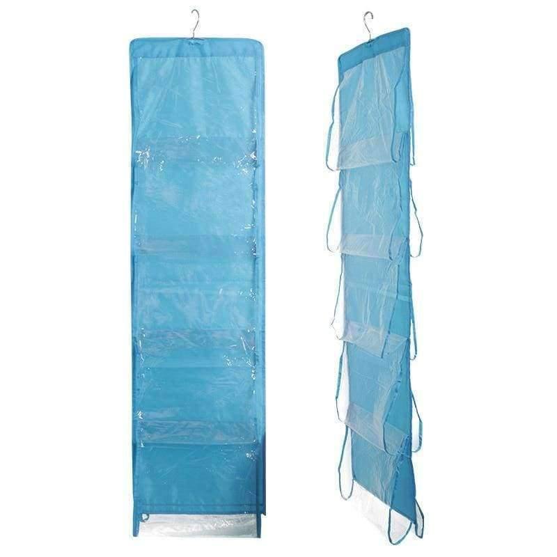 Kleiderschrank Hängender Lagerungsorganisator Kleiderschrank Handtaschenhalter mit 10 Taschen für Handtasche Einkaufstasche Zuhause Organisation Freund Geschenk