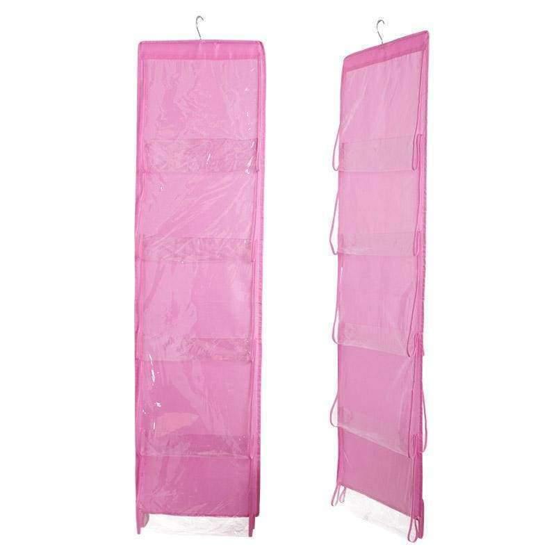 Kleiderschrank Hängender Lagerungsorganisator Kleiderschrank Handtaschenhalter mit 10 Taschen für Handtasche Einkaufstasche Zuhause Organisation Freund Geschenk