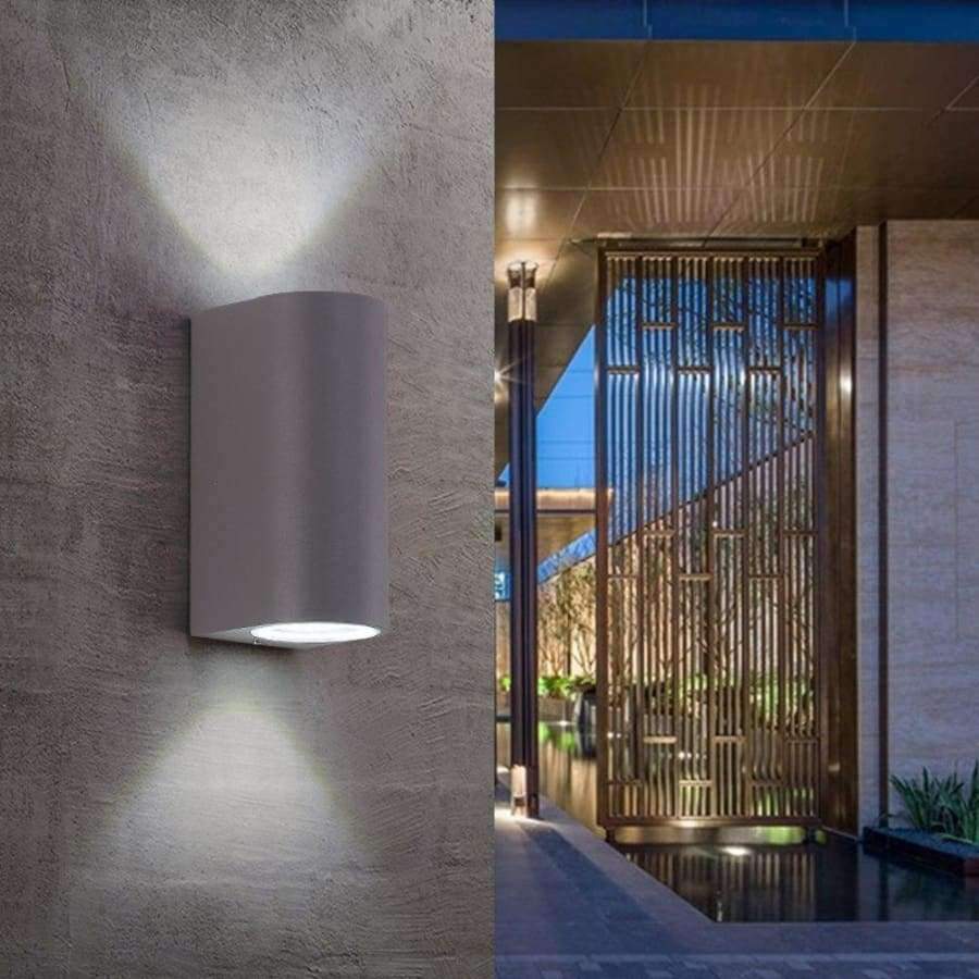 LED Aluminium Wandlampe Veranda Licht Wand Sconce Quadrat Außen Wasserdichte Wandbeleuchtung Gartenlichter Moderne Wandlampen AC85 - 265V