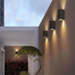 LED Aluminium Wandlampe Veranda Licht Wand Sconce Quadrat Außen Wasserdichte Wandbeleuchtung Gartenlichter Moderne Wandlampen AC85 - 265V