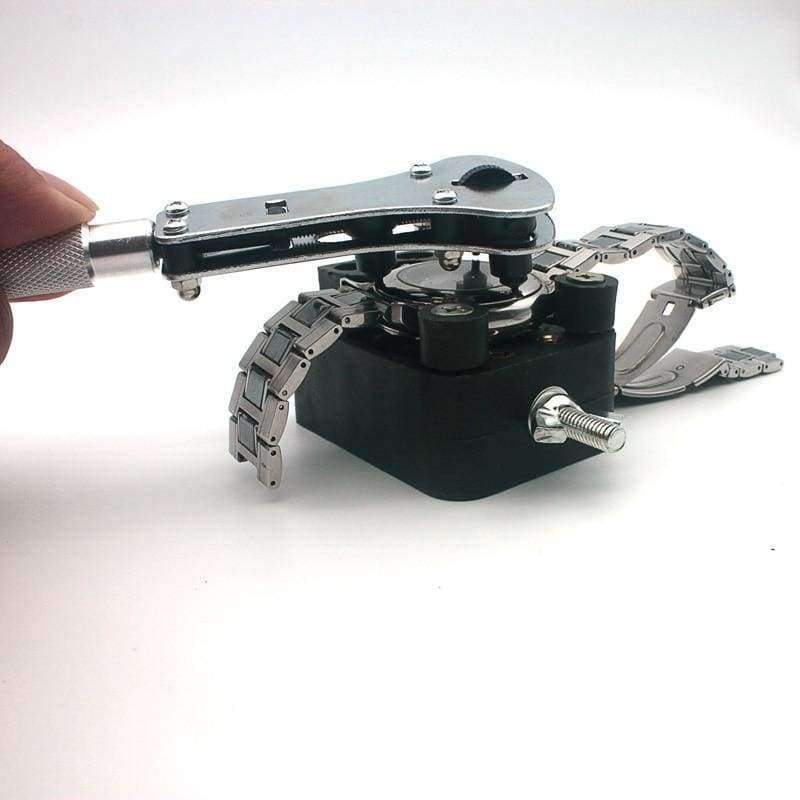 Watch tools Watch repair toolkit Watch opener Spring pin remover Tools Screwdriver set Link pins Cleaning cloth