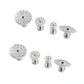 WHDZ PDR Tools 4 Sizes 8 Piece Car PDR Tool Kit Aluminum Glue Puller