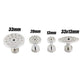 WHDZ PDR Tools 4 Sizes 8 Piece Car PDR Tool Kit Aluminum Glue Puller