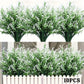 10 Bündel Künstliche Lavendelblumen Außen UV-beständige Fake Blumen Kein Verblassen Falsche Plastikpflanzen Garten Veranda Fensterbank Dekoration Innen Außen Hängender Pflanzer Zuhause Küche Büro Hochzeit Garten Dekor