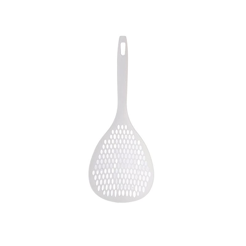 1 Stück große Schaufel-Sieb, Skimmer mit Schlitzen, Thermoplastisches Sieb, Schaufel, Kochutensilien für Küche Kochen Backen hitzebeständig