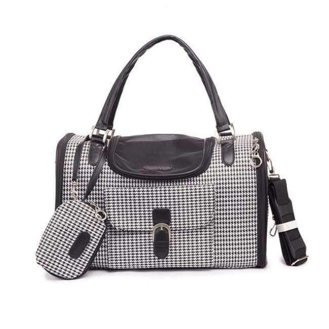 Tragbare Outdoor Haustier Katze Hund Tragetasche mit Geldbörse Pu Leder Reise Kleine Hund Chihuahua Teddy Tragetasche Handtasche