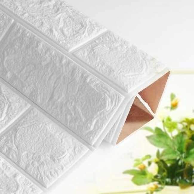 Wasserfeste Schaumziegel 3D Wandpaneele DIY Selbstklebende Tapete Für Kinderzimmer Schlafzimmer Wanddekoration 3D Ziegel Wohnzimmer Tapete