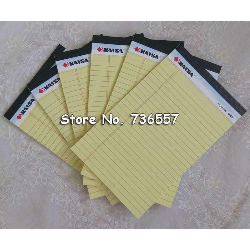 Schreibblock 6PCS A4 Memo Pad USA-Stil 50 Blätter/PCS Notizbuchpapier Büro Schulbedarf Notizblock
