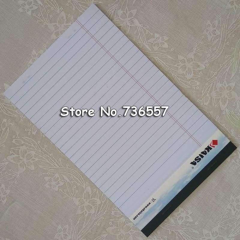Schreibblock 6PCS A4 Memo Pad USA-Stil 50 Blätter/PCS Notizbuchpapier Büro Schulbedarf Notizblock