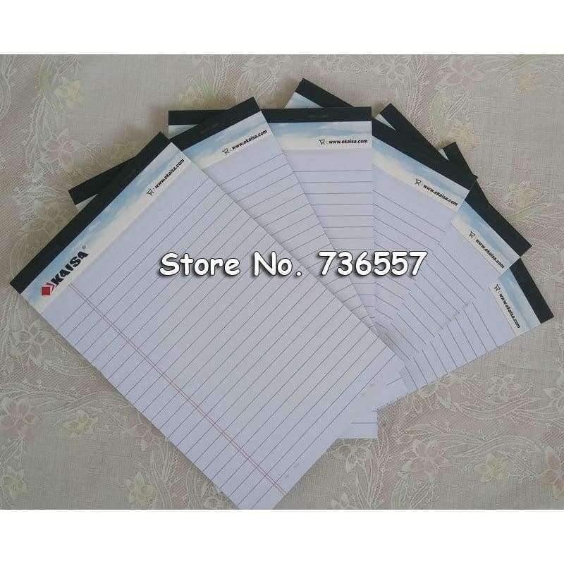 Schreibblock 6PCS A4 Memo Pad USA-Stil 50 Blätter/PCS Notizbuchpapier Büro Schulbedarf Notizblock