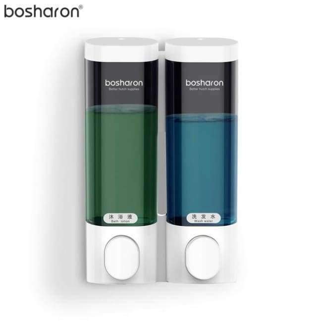 Liquid soap dispenser wall mount 300ml plastic shampoo shower gel dispenser hand sanitizer kitchen bathroom accessories