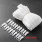 Meetee 10/20M Nylon 3# Zipper with Slider & Stop for Quilt Bags Tent Invisible Clothing Zipper Sewing Craft Supplies