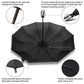 Wind quality durable umbrella rain women automatic 10 spokes luxury wide windproof golf business men for car umbrella