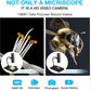 Wireless digital microscope handheld USB HD inspection camera 50x-1000x magnification with flexible stand for iPhone iPad PC