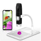 Wireless digital microscope handheld USB HD inspection camera 50x-1000x magnification with flexible stand for iPhone iPad PC