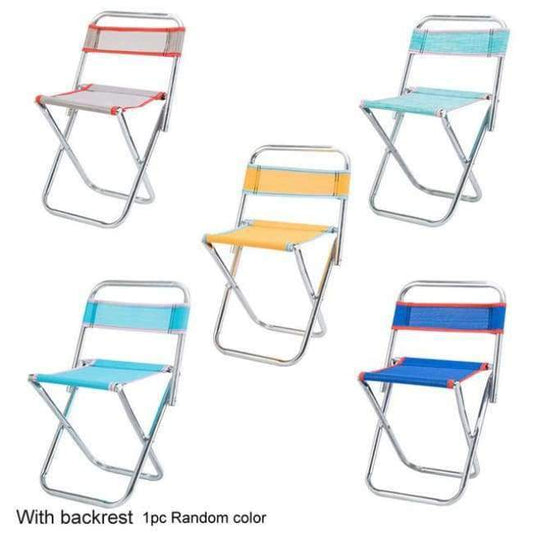 Outdoor-Stühle Kinder Erwachsene Gartenmöbel Strandstuhl ultraleicht Sitz Anglerhocker aus Edelstahl tragbarer Picknickstuhl