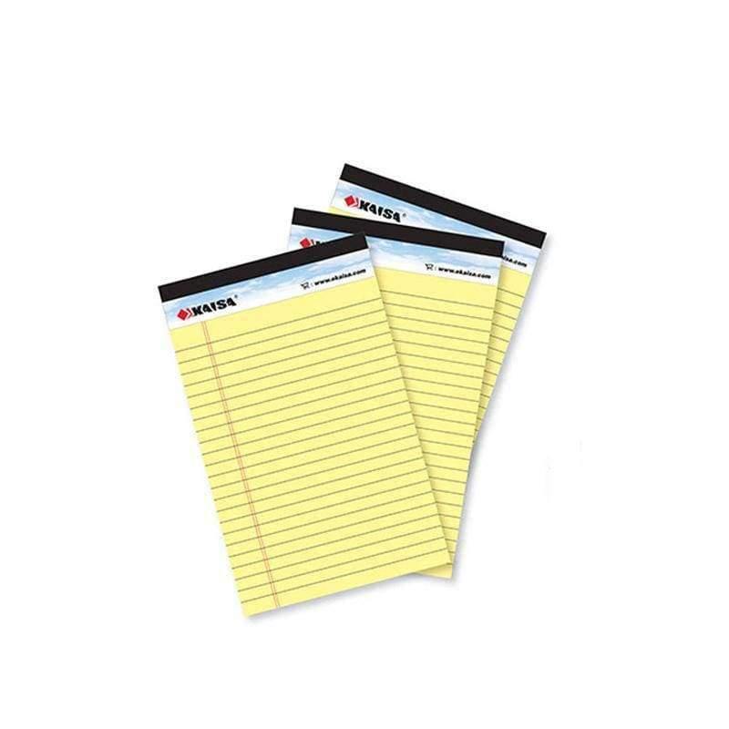 Schreibblock Memo Pad USA Stil Legal Pad A5 50 Blätter* 3PCS Notizblockpapier Büro Schulbedarf Notizbücher Schreibblöcke
