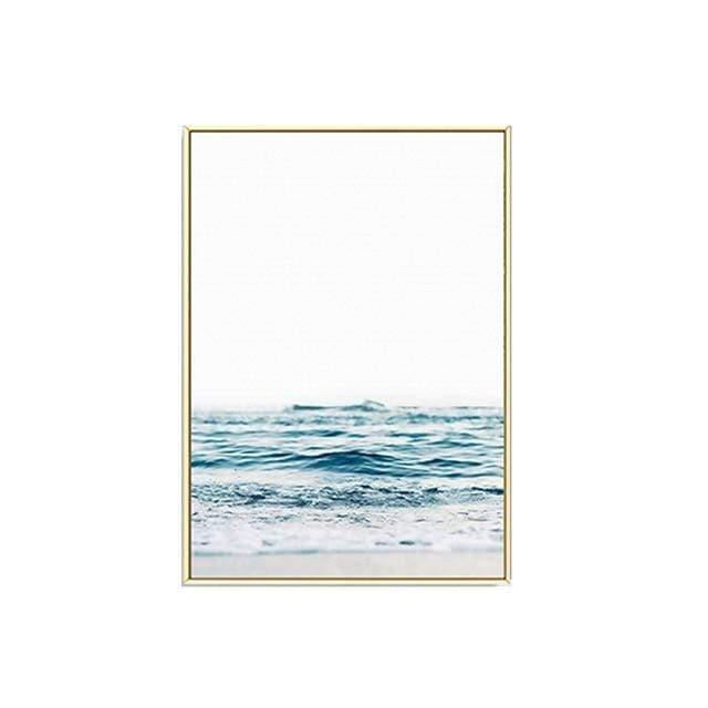 Leinwandmalerei Freie Möwen Wellen Strand Kunstposter Wohnzimmer Dekoration Meeresvögel Wand