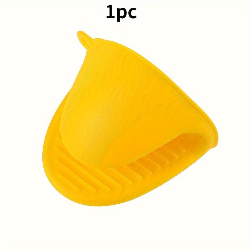 1 Stück Hitzebeständiger Silikon-Ofenhandschuh - Perfekt zum Backen & Grillen!