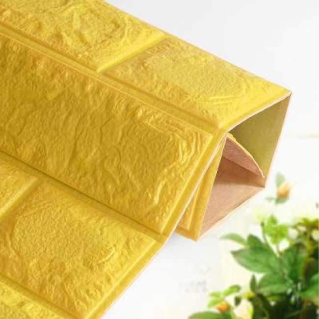 Wasserfeste Schaumziegel 3D Wandpaneele DIY Selbstklebende Tapete Für Kinderzimmer Schlafzimmer Wanddekoration 3D Ziegel Wohnzimmer Tapete