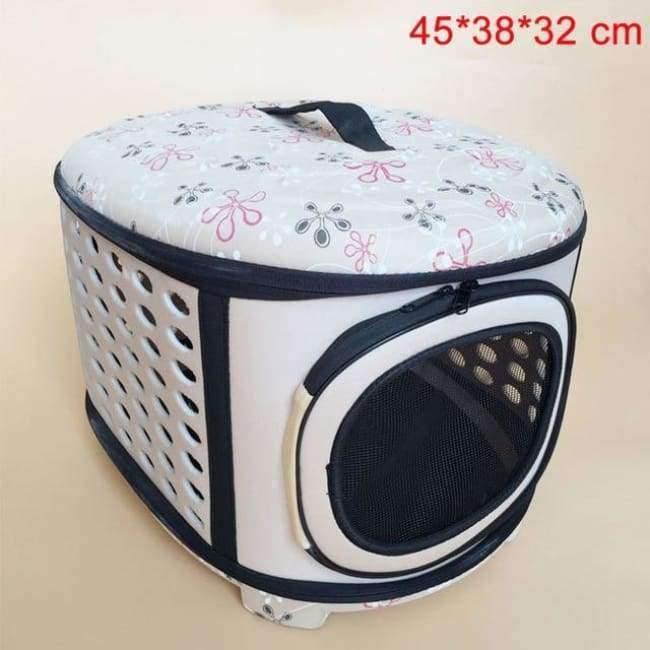 Tragbare Reise Haustier Tasche Outdoor Welpe Hund Katze Träger Taschen Schulter Tasche Handtasche Faltbar EVA Material Weiche Haustier Hund Tasche