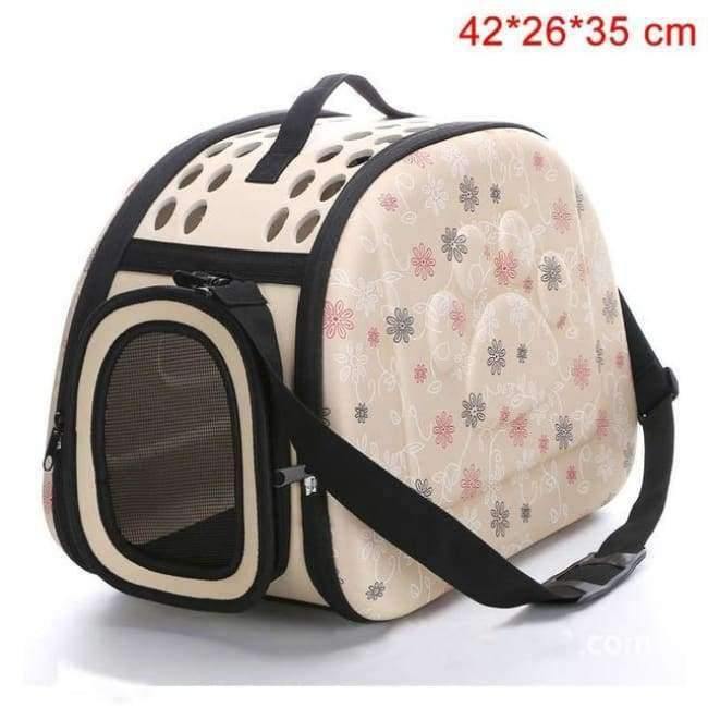 Tragbare Reise Haustier Tasche Outdoor Welpe Hund Katze Träger Taschen Schulter Tasche Handtasche Faltbar EVA Material Weiche Haustier Hund Tasche