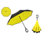 Reversed Umbrella Double Layer Inverted Multifunction Windproof Rain Hand Men's Umbrellas For Adults Long Umbrellas