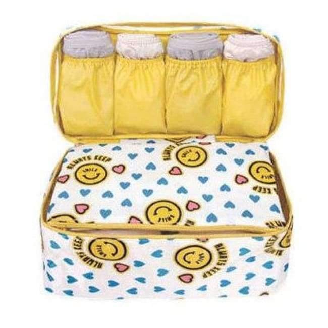 Reiseaufbewahrungstasche Damen Make-up Kosmetik Toilettenartikel Kleidung BH Organisation Wochenend Übernachtungsunterwäsche Accessoires